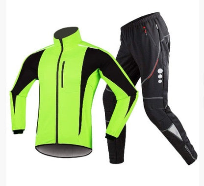 Windproof winter set | Warm jacket and pants