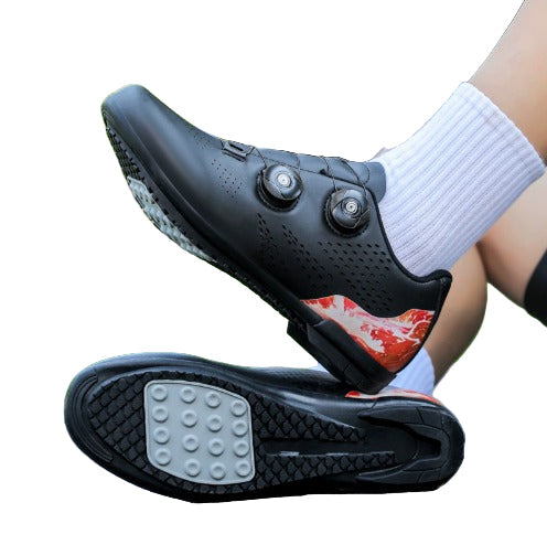 Road cycling shoes with anti-slip sole | Sole for clipless pedals