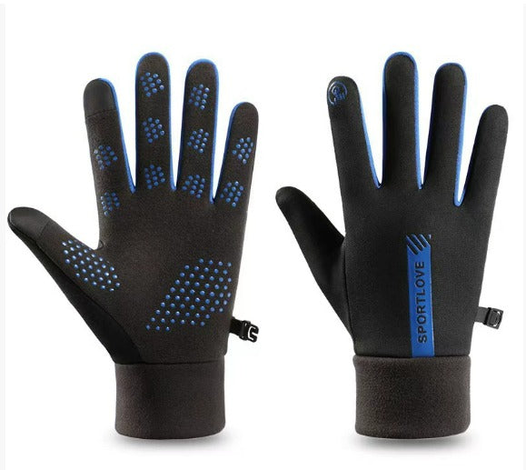 Cycling gloves for autumn and winter | Waterproof, windproof, and touchscreen-compatible