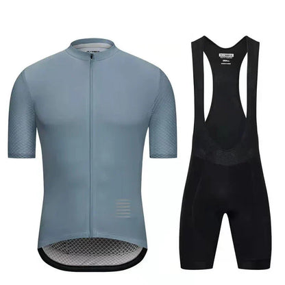 cycling clothing set with short sleeves