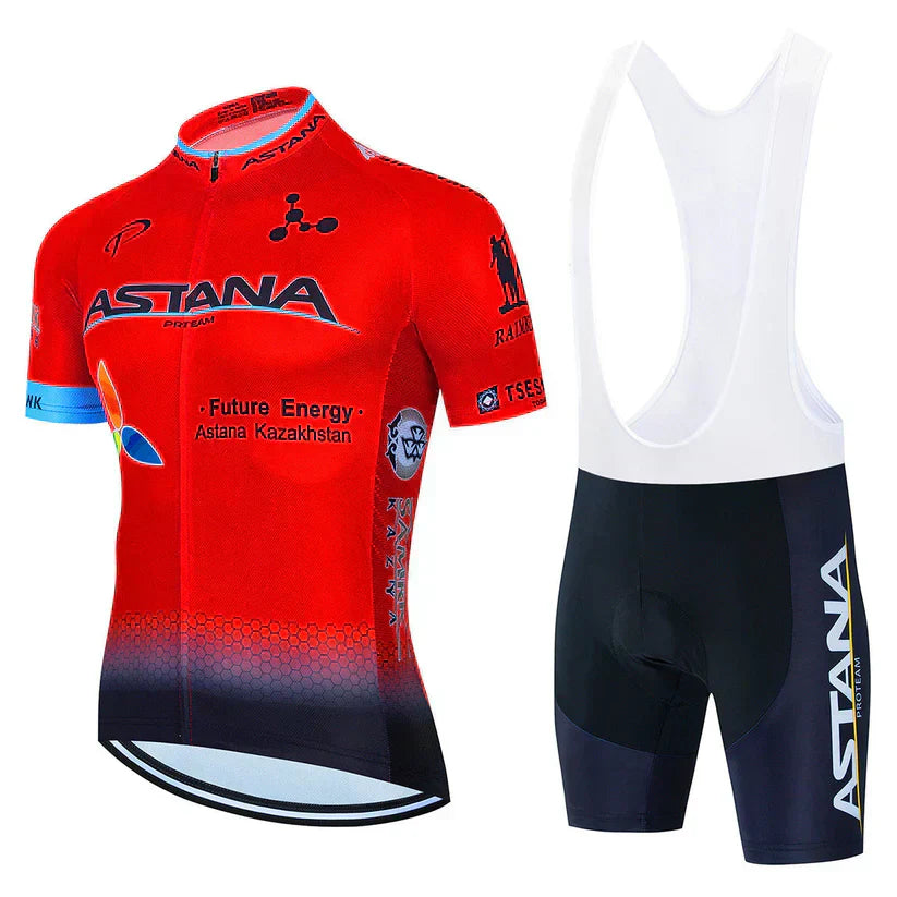 Astana | Cycling kit for professional cyclists