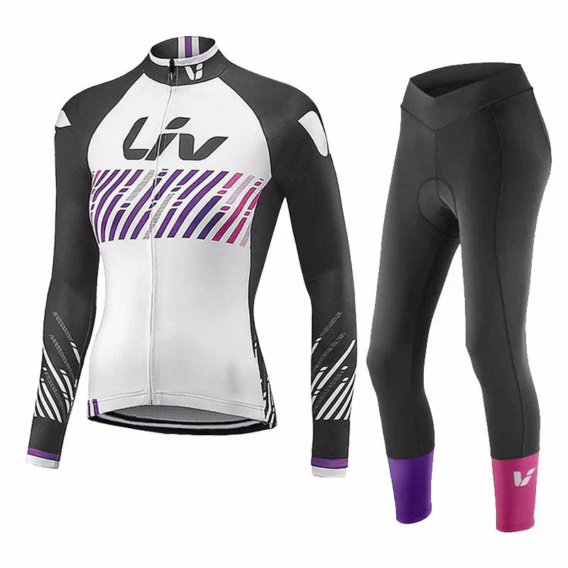 LIV 2K24 | PRO Winter Cycling Clothing Set for Women