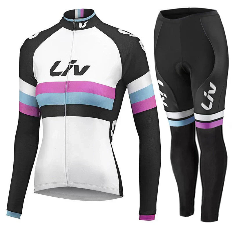 LIV 2K24 | PRO Winter Cycling Clothing Set for Women