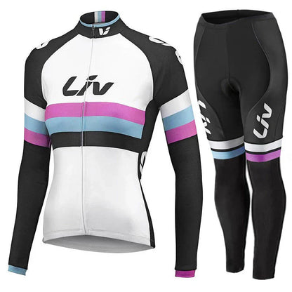 LIV 2K24 | PRO Winter Cycling Clothing Set for Women